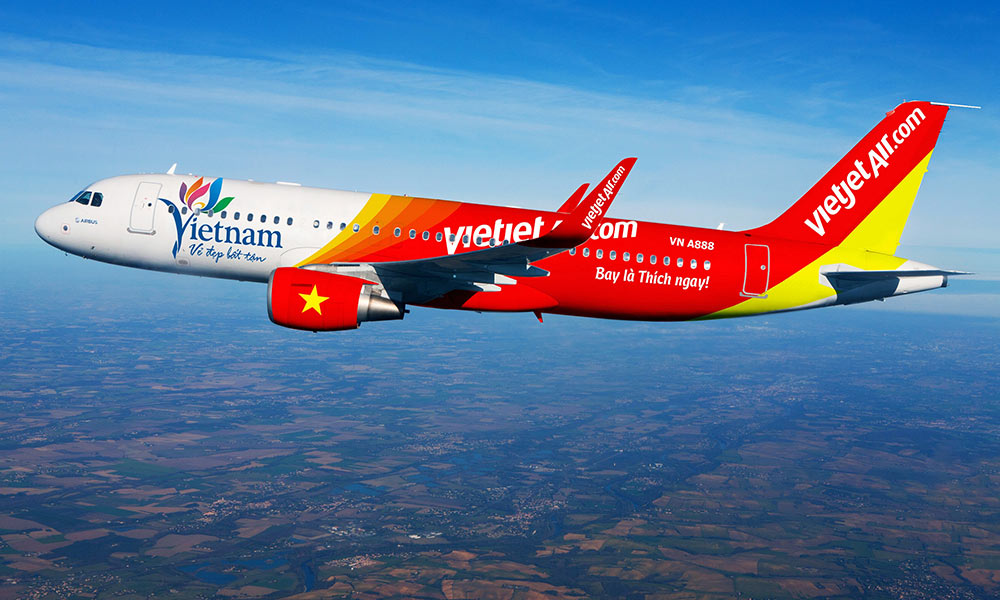 Viet JetAir to Nha Trang, Khanh Hoa Province
